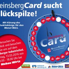 HeinsbergCard sucht Glückspilze